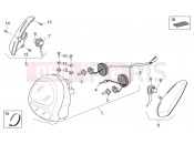 APRILIA SCARABEO 2012 Scarabeo 300 Light FRAME » Front lights