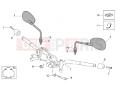 APRILIA SCARABEO 2012 Scarabeo 300 Light FRAME » Handlebar