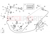 APRILIA SCARABEO 2012 Scarabeo 300 Light FRAME » Lock hardware kit