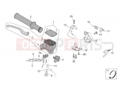 APRILIA SCARABEO 2012 Scarabeo 300 Light FRAME » RH controls