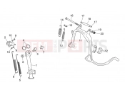 APRILIA SCARABEO 2012 Scarabeo 300 Light FRAME » Stands