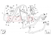 APRILIA SCARABEO 2012 Scarabeo 300 Light FRAME » Water cooler