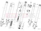 DUCATI 2022 STREETFIGHTER V2 FRONT FORK [MOD:SFV2]
