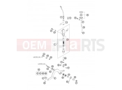 HUSABERG 2005 Street FS 650c/6 05 (2503E5) [EU] REAR BRAKE CONTROL|Frame|13