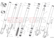 DUCATI 2022 Scrambler Icon Dark FRONT FORK [MOD:SCR800DK]