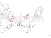 DUCATI 2022 Scrambler Desert Sled FRONT SPROCKET - CHAIN
