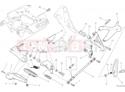 DUCATI 2022 XDiavel S FOOTRESTS, LEFT