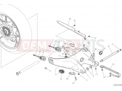 DUCATI 2022 Scrambler 1100 Dark Pro REAR SWINGING ARM