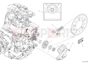 DUCATI 2023 Monster FRONT SPROCKET - CHAIN