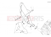 DUCATI 2023 Monster EXHAUST SILENCER