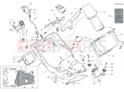 DUCATI Multistrada V2 S BATTERY HOLDER [XST:JPN]