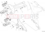 DUCATI Multistrada V2 S FOOTRESTS, RIGHT