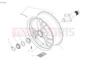 DUCATI 2023 Panigale V4 S REAR WHEEL