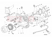 DUCATI Superbike 748 R Single-Seat GENERATOR COVER - WATER PUMP » COOLING SYSTEM