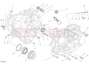 DUCATI 2016 Monster 1200 HALF-CRANKCASES PAIR [MOD:M 1200]