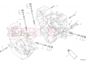 DUCATI 2017 XDiavel S HALF-CRANKCASES PAIR [MOD:XDIAVELS]