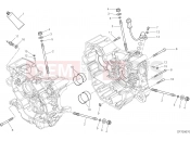DUCATI 2017 Monster 821 Stripe HALF-CRANKCASES PAIR [MOD:M821 STR]