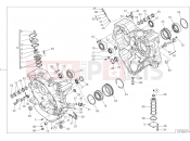DUCATI 2020 Multistrada 1260 S D Air HALF-CRANKCASES PAIR [MOD:MS1260SA]