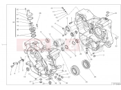 DUCATI 2021 Scrambler Desert Sled HALF-CRANKCASES PAIR [MOD:SCR800DS]