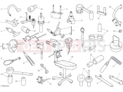 DUCATI 2021 Multistrada 950 WORKSHOP SERVICE TOOLS [MOD:MS950]