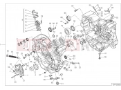 HALF-CRANKCASES PAIR - Ducati Hypermotard 950 RVE 2022