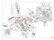 DUCATI 2023 Scrambler 1100 Sport Pro HALF-CRANKCASES PAIR