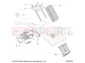 INDIAN 2021 CHALLENGER LIMITED (R07) (N21LCARR) ENGINE | ENGINE, AIR INTAKE SYSTEM - N21LCARR ALL OPTIONS (200670C)