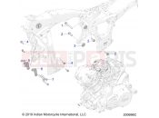 INDIAN 2021 CHALLENGER LIMITED (R07) (N21LCARR) ENGINE | ENGINE, ENGINE MOUNTING - N21LCARR ALL OPTIONS (200696C)
