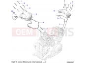 INDIAN 2021 CHALLENGER LIMITED (R07) (N21LCARR) ENGINE | ENGINE, VALVE COVERS - N21LCARR ALL OPTIONS (200685C)