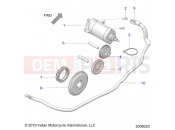INDIAN SPRINGFIELD 111 (R01) (N21THAAA) ENGINE | ENGINE, STARTER MOTOR - N21THAAA ALL OPTIONS (200602C)