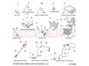 ELECTRICAL | ELECTRICAL, COMPONENTS 1 - N22TRABB ALL OPTIONS (201068C) - Indian ROADMASTER (R03) (N22TRABB) 2022