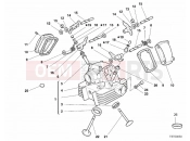 DUCATI Supersport 750 S VERTICAL CYLINDER HEAD » VALVE DRIVE