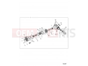 DRIVE TRAIN » DRIVE TRAIN, FRONT GEARCASE INTERNALS - (702587) - Polaris PRO XD 2000D (R02) (D21BBPD4B4) 2021
