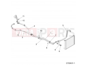 ENGINE » ENGINE, COOLING, HOSES - (C700431-1) - Polaris PRO XD 2000D (R02) (D21BBPD4B4) 2021