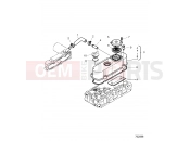 ENGINE » ENGINE, HEAD COVER - (702596) - Polaris PRO XD 2000D (R02) (D21BBPD4B4) 2021