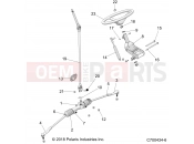 Polaris 2021 BRUTUS PRO XD 2000D (R02) (D21BBPD4B4) STEERING | STEERING, STEERING ASM. - D21BBPD4B4 (C700434-6)