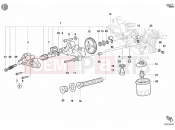DUCATI Superbike 998 OIL PUMP - FILTER » LUBRICATION SYSTEM