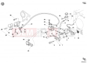DUCATI Superbike 998 R REAR BRAKE SYSTEM » BRAKING SYSTEM