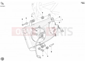 DUCATI Superbike 998 R WATER COOLER » COOLING SYSTEM