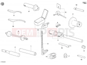 DUCATI Superbike 998 S Bayliss WORKSHOP SERVICE TOOLS, FRAME » FRAME