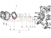 gilera 2006 Runner 50 SP Race Cylinder-piston-wrist pin unit