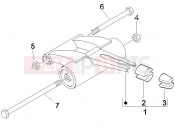 gilera 2006 Runner 50 SP Race Swinging arm