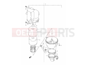 SUZUKI LT80 W (P1) 1998 W (1998) AIR CLEANER
