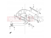 SUZUKI LT80 W (P1) 1998 W (1998) MUFFLER