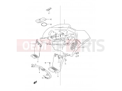 SUZUKI LT80 W (P1) 1998 W (1998) REAR FENDER