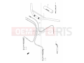 SUZUKI LT80 W (P1) 1998 W (1998) HANDLEBAR