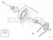 DUCATI Scrambler Icon REAR WHEEL