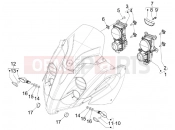 gilera 2016 Fuoco 500 LT Front headlamps - Turn signal lamps