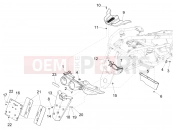 gilera 2016 Fuoco 500 LT Rear cover - Splash guard
