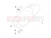 gilera 2016 Fuoco 500 LT Saddle/seats